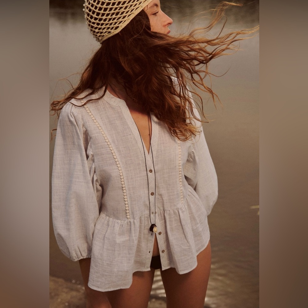 Zara Striped Blouse